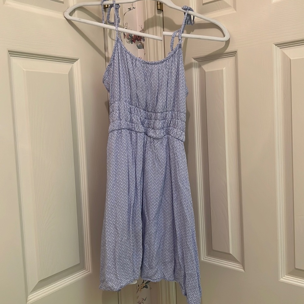 Altar’d state blue flowy mini dress xs